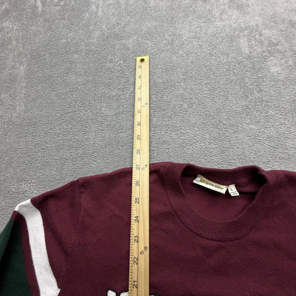 Aeropostale Sweater Mens Large Red Woodstock‎ Peanuts Graphic Pullover Crewneck